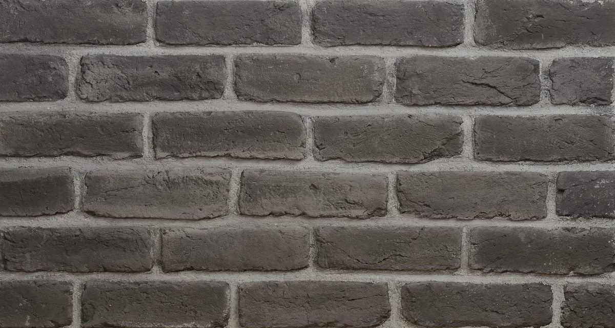 Authentic Brick Antracita — Kültür Tuğlası